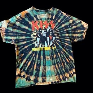 Haus of Hendo Hand Dyed Tie-Dye World Tour '77 Men's Tee